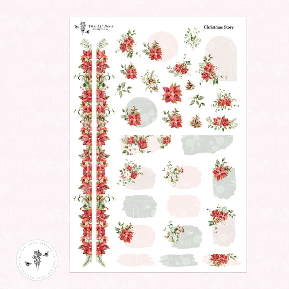 Christmas Story -  Floral Trims & Shapes